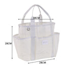 Axyaa Mesh Hollow Gym Bag: Large Capacity Portable Sports Bag for Beach Swimming & Travel