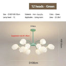 Axyaa Modern Orchid Chandeliers: Luxury LED Lighting Fixtures for Home Decor.