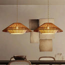 Axyaa Wabi Sabi Rattan Pendant Lights for Home Decor