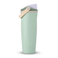 Axyaa Double Wall Vacuum Insulated Water Bottle with Straw - 30oz