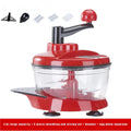 Axyaa Hand-Cranked Meat Grinder & Dumpling Maker with Vegetable Chop and Mincing Functions