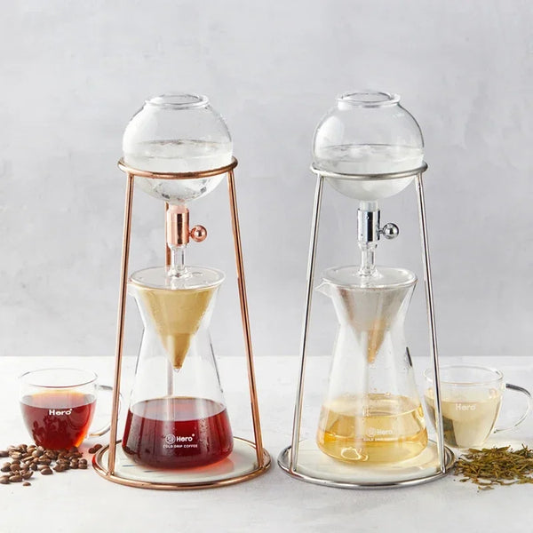 Axya Ice Drip Coffee Maker Handmade Cold Brew Pot - European Design