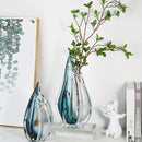 Axyaa Glass Vase: Light Luxury Dining Table & Living Room Flower Arrangement