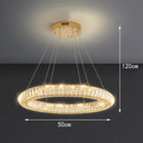 Axyaa LED Ceiling Chandelier for Bedroom and Dining Room Lighting