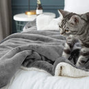 Axyaa Plush Sherpa Blanket: Soft, Cozy, Reversible Queen Size Throw