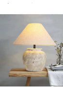 Axyaa Ceramic Accent Table Lamp - Vintage/Modern Style for All Interior Themes