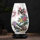 Axyaa Chinese Ceramic Vase Ornaments for Office, Home, Store Decor & Furnishing