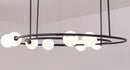 Axyaa Modern Ball Pendant Chandelier for Living Room, Dining Room, or Study Area