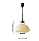 Axyaa Solid Wood Designer Chandelier: Modern Medieval Retro Style Dining Table Pendant Lamp