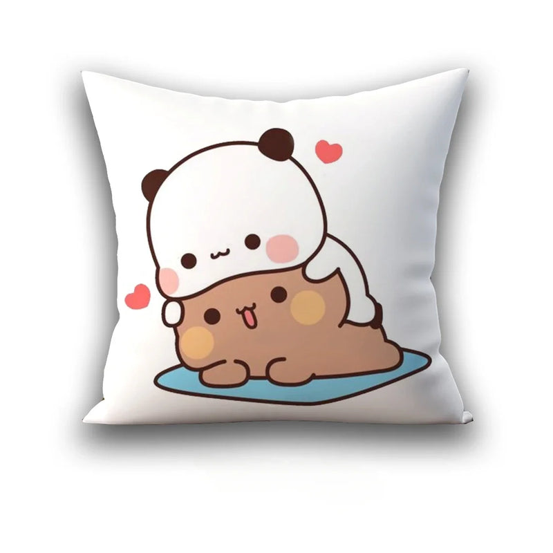 Axyaa 45x45 Cushion Cover, Cute Square Pillowcase, Birthday Wedding Gift