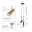 Axyaa Adjustable LED Spotlight Chandelier for Bedroom and Living Room