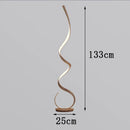 Axyaa LED Floor Lamp, Remote Control Dimming, Modern Minimalist Design, Nordic Ins Style