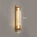 Axyaa Crystal Wall Lamp | Modern Light Luxury Decor for Living Room, Bedroom, and Aisle