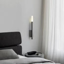 Axyaa Gold Black Copper Wall Light 4000K Art Deco Sconce Brass White Acrylic