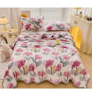 Axyaa Cloud Mink Velvet Cover Blanket - Milk Fiber Printed Blanket