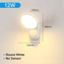 Axyaa 12W Outdoor Wall Lamp IP65 Waterproof Aluminum Sconce Fixture