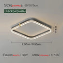 Axyaa Modern Minimalist LED Bedroom Ceiling Lights