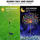 Axyaa Solar Firework Fairy Lights for Outdoor Garden Decor, Patio, Party, Wedding