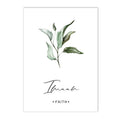Botanical Leaves Islamic Quote Canvas Painting Pink Flower Wall Art by Axyaa