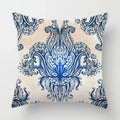 Axyaa Baroque Geometric Throw Pillow Case, Elegant Vintage 45X45CM Cushion Cover for Home
