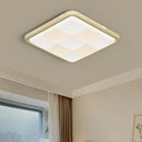 Axyaa Cream Style LED Ceiling Lamps for Modern Living Room Lighting