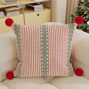 Axyaa Red Christmas Sofa Cushion - Limited Edition Festive Living Room Decor
