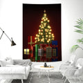 Axyaa Christmas Tree Tapestry Wall Hanging Holiday Decoration