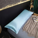 Axyaa Waterproof Ice Silk Pillowcase - Solid Color, Washable Liner Case