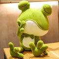 Axyaa Cute Frog Doll Sleep Pillow Funny Toy Birthday Gift