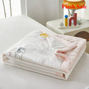Axyaa Summer Cool Quilt | Single Bed | Machine Washable | Cotton Fill
