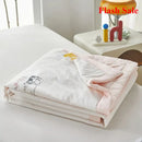 Axyaa All-Season Universal Air Conditioner Quilt with Washable Cotton Single Quilt