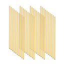 Axyaa Stainless Steel Reusable Drinking Straws Set for Bar Party Cocktail