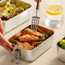 Axyaa Stainless Steel Bento Box - Portable Sealed Food Container
