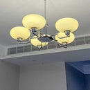 Axyaa Modern Bauhaus Glass Ball Pendant Lamp: Luxury LED Chandelier for Home and Office