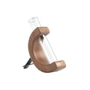 Axyaa Car Flower Vase Vent Clip Holder Ornaments Wooden Dashboard Decor Ornaments
