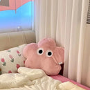 Axyaa Pink Flower Pillow: Plush Sofa Bed Decor Doll for Valentine's Day & Birthday
