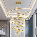 Axyaa Modern LED Pendant Light Chandeliers for Living Room and Dining Room