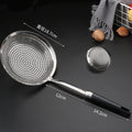 Axyaa Stainless Steel Water Colander Food Strainer Sieve - Kitchen Gadget