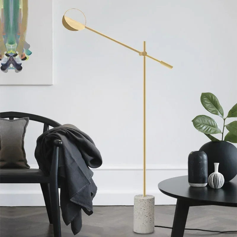 Axyaa Nordic LED Floor Lamp for Stylish Living Spaces