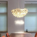 Axyaa Stainless Steel LED Firefly Star Pendant Light for Modern Spaces