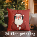 Christmas-themed Digital Printed Pillow Covers by Axyaa - Perfect for Sofa, Bedroom, Car