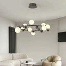 Axyaa Elegant Salon Chandelier Pendant Light Fixture for Dining Room & Indoor Lighting