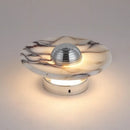 Axyaa Round Stone Shade LED Wall Lamp for Luxurious Living Room