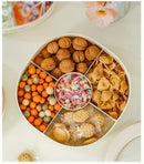 Axyaa Luxury Fruit Tray Candy Box Nut Dried Fruit Snack Storage