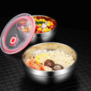 Axyaa Double Layer Stainless Steel Ramen Bowl - Large Soup Bowl