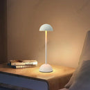 Axyaa Wireless Mushroom Table Lamp: Rechargeable Touch Sensor Night Light