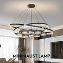Axyaa Modern LED Pendant Light Chandeliers for Living Room and Dining Room