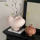 Ceramic Vase for Dried Flower Arrangement by Axyaa