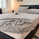 Axyaa Coral Fleece Mattress Cover - Soft & Warm, All Around Elastic Band