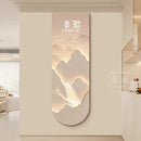 Jinshan LED Display Clock Painting for Axyaa Living Room Décor